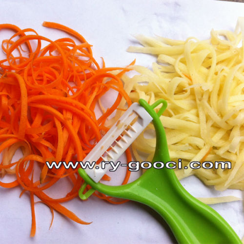 New Potato Vegetable Speed Peeler ceramic Blade Julienne Peeler