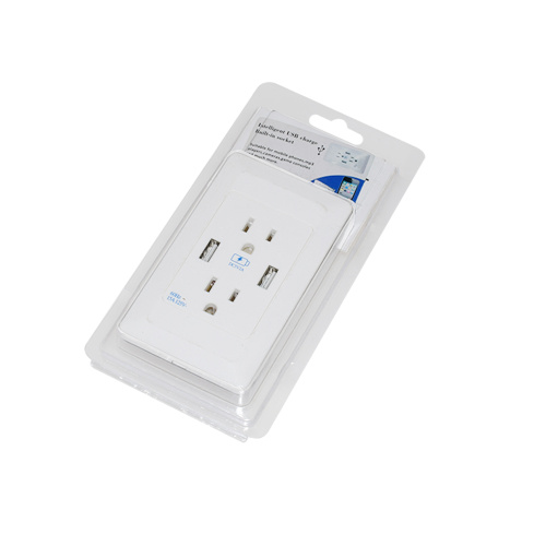 Presa a muro USB doppia 5V 2A