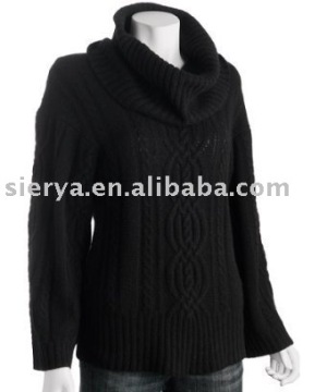 ladies wool fashion sweater
