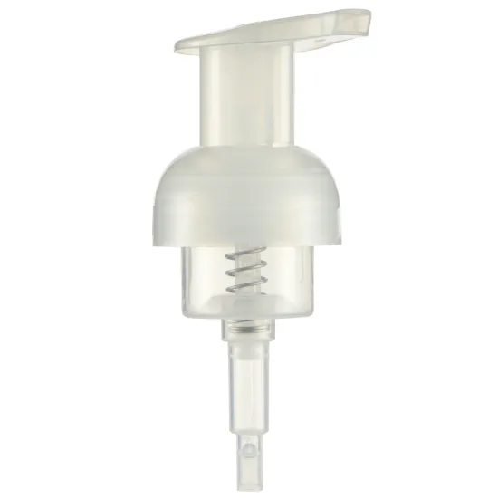 Wholesales 43mm foam bottle pet flat face cleansing wash hand sanitizer bottle color customized