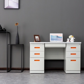Bàn điều hành bàn Iron Office với ngăn kéo và bàn phím