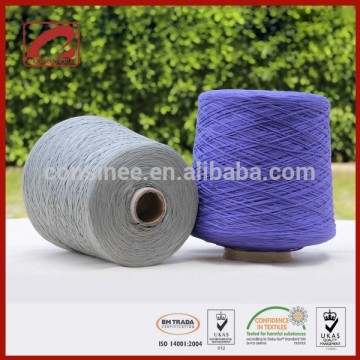 Stock pure cotton material machine knitting yarn PURE COTTON