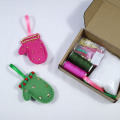 Hot Sale Gift Luvas de Natal Pingente Diy