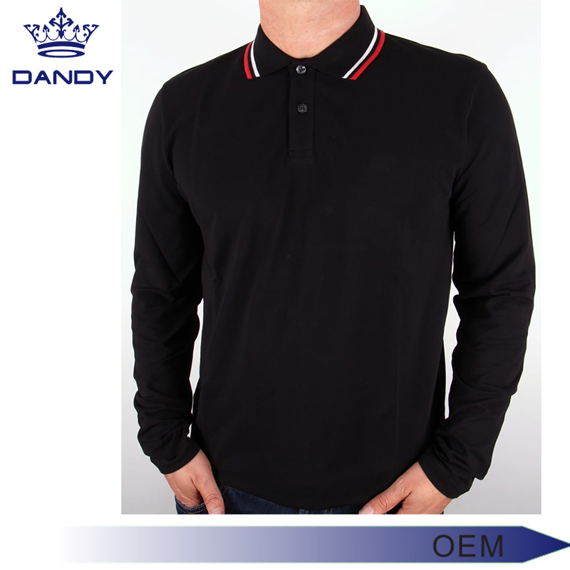 Oanpast gruthannel mannen ademend poloshirt