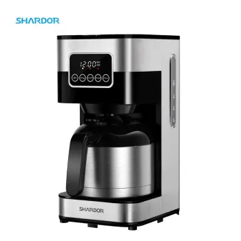 Professional Programmable Drip Coffee Maker with Touch Screen Keep Warm Function