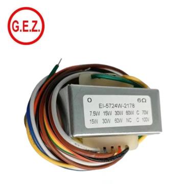 100V 70V 6ohm audio transformer