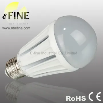 A19 LED bulb 10W E27 led lamp A60 810lm aluminum lamp body warm white cool white