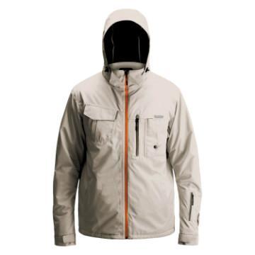 Men\'s ski jacket, functional wear, outdoor garment