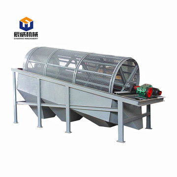 high quality wood powder trommel drum grading sieve