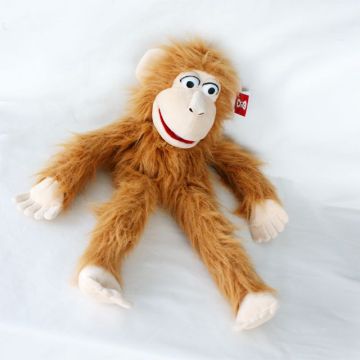 plush faux fur animal puppet