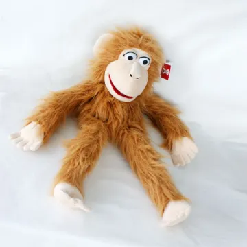 plush faux fur animal puppet