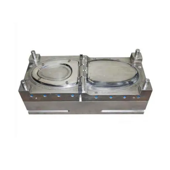 Plastic toilet seat cover injection mold