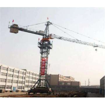 QTZ125 TC6515 10t Travelling Moving Tower Crane