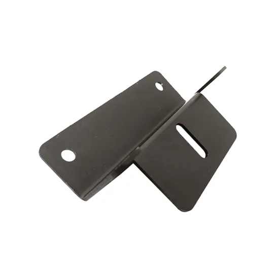 Black Solar Clamps for PV Mounting System on Roof RV Boat Yacht Z Bracket