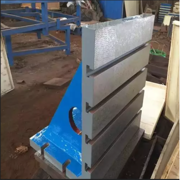 Test platform of cast iron machine tool