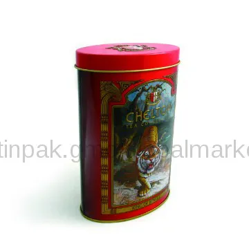 Metal Ceylon Tea Box