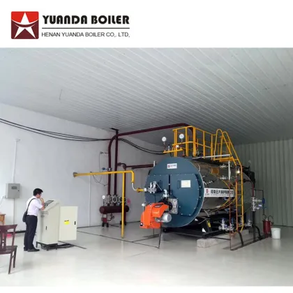 Yuanda WNS Horizontal Fire Tube Steam Boiler
