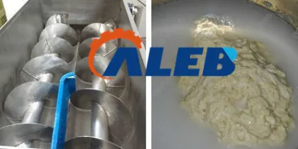 High-Speed Seitan and Gluten Washing Machine for Wheat Flour Processing