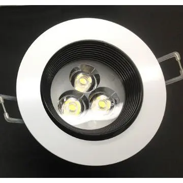 Anti-dazzle3W LED ceiling light white/warm white AC85-265V