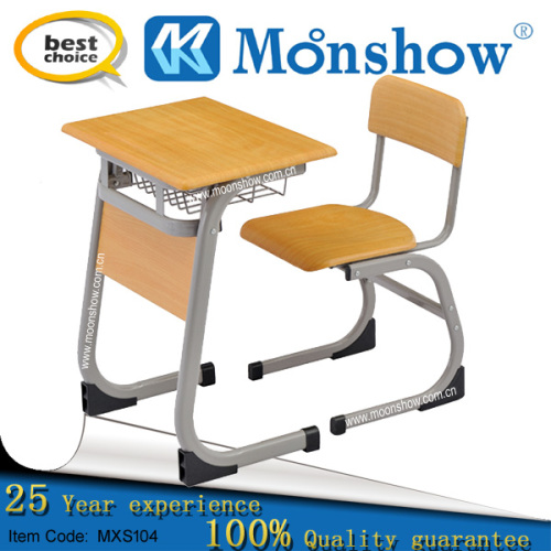 Classroom Single Desk and Chair Mxs104