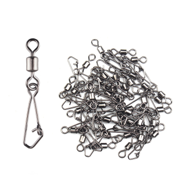 Fishhooks Fishing Tackle: Swivels and Snap Connectors for Bait Holding