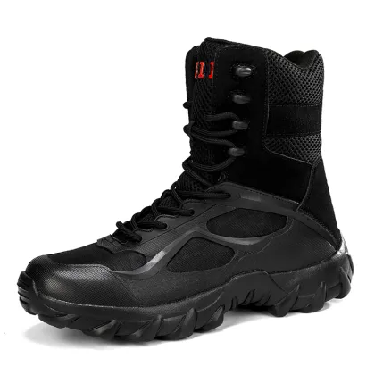 Mens Breathable Tactical Martin Boots