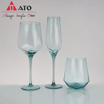 Wholesale household crystal champagne red wine glass