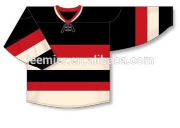 Custom design funny cotton ice hockey jerseys