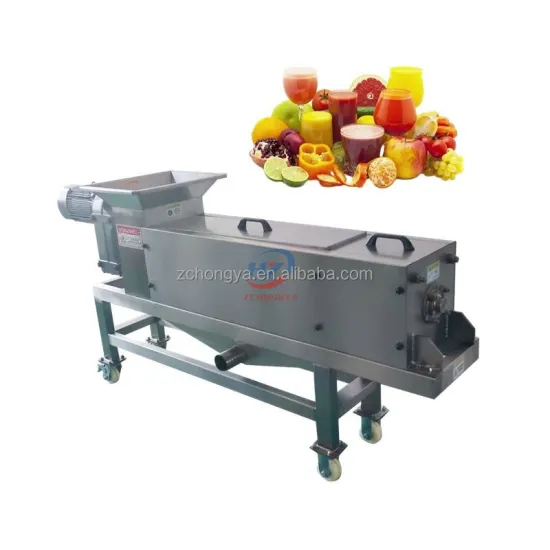 Environmentally Friendly Single Screw Press Equipment