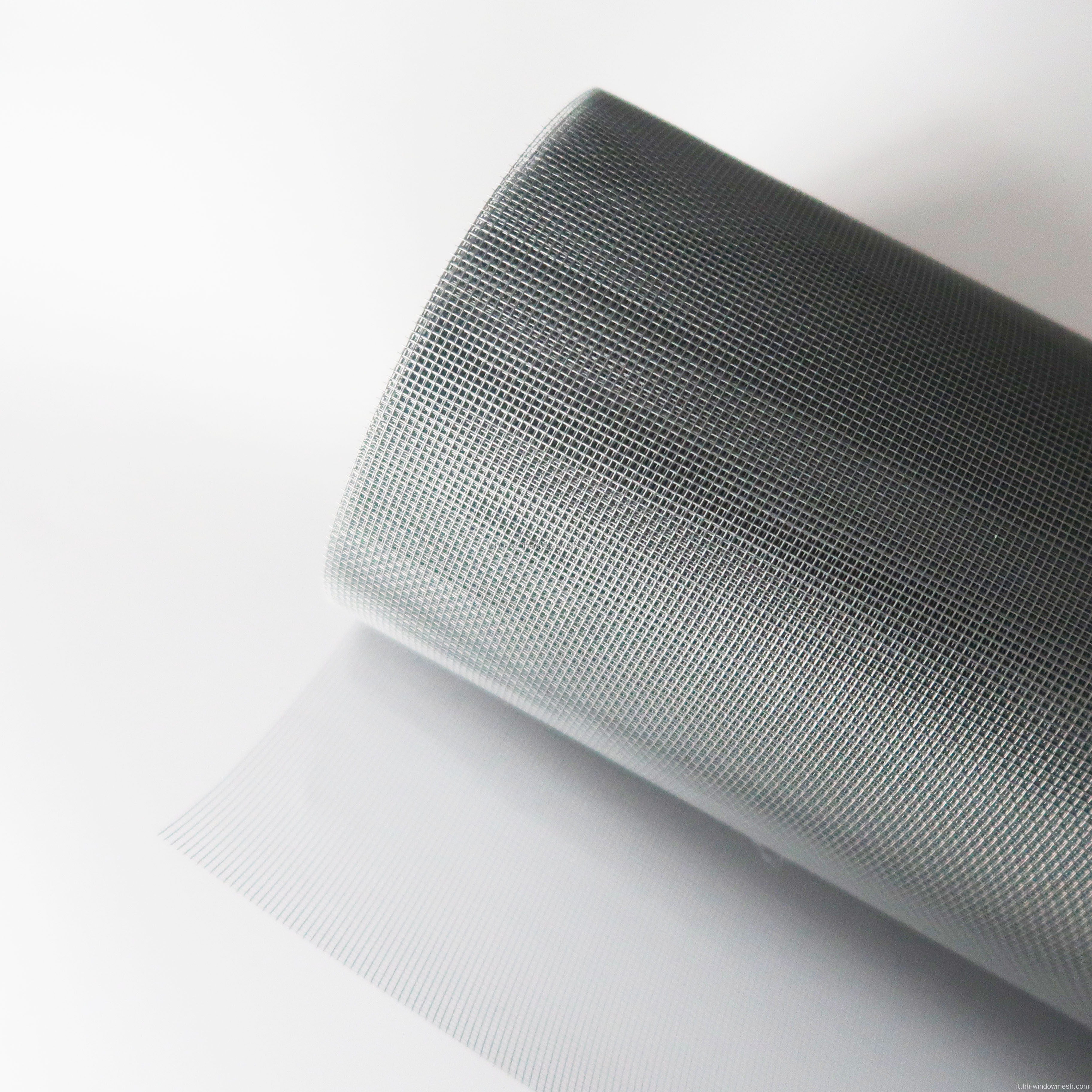 Schermo della finestra rivestito in plastica Schermata di insetti in fibra di vetro