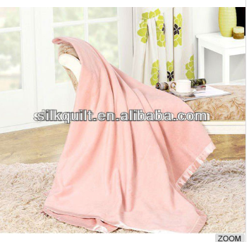 Luxury, Comfortable, Colorful,100%Mulberry Silk Blanket, Dyed, Plain, 280gsm, 380gsm
