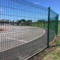 triangle fence with peach square round post factory