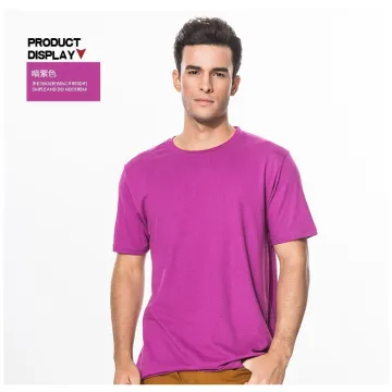 Wholesale Hight Quality Plain Round Neck T-shirt Stocklot
