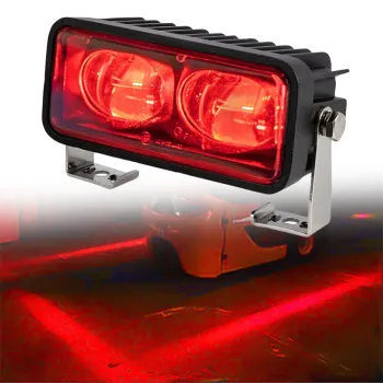 Forklift Safety Halo Light: Blue and Red Zone Warning Lights