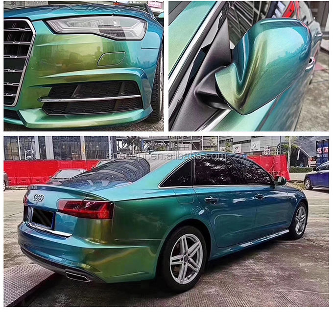 Chameleon Spring Green Vinyl Wrap