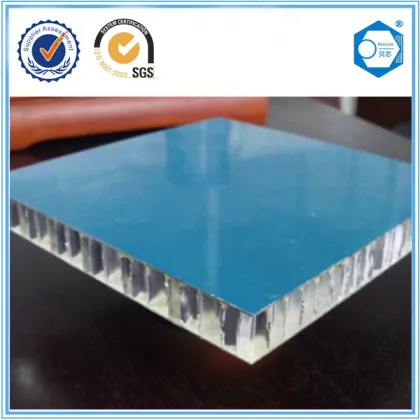 Aluminum honeycomb panel fireproof building construction material