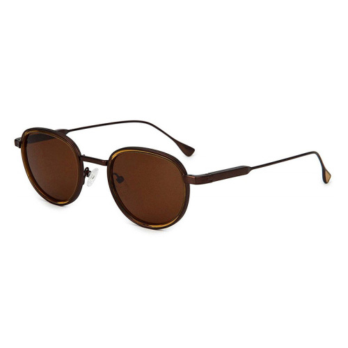 Custom Mellume Classic Round Metal Polarized UV400 Sunglasses