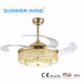 AC 70W watt simple luminous ceiling fan