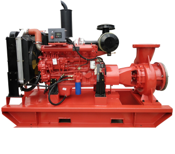 China grande fluxo diesel motor de água Booster para oleoduto