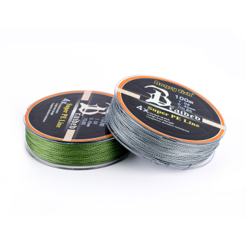 Premium PE Braided Sinking Fishing Line - No Fade Color Raw Silk Feel