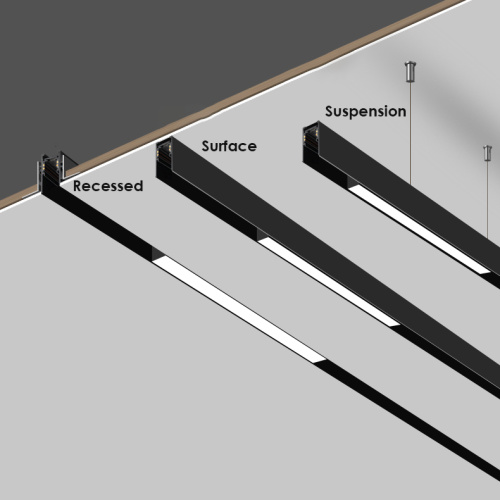 good quality 48v magnetic track rail