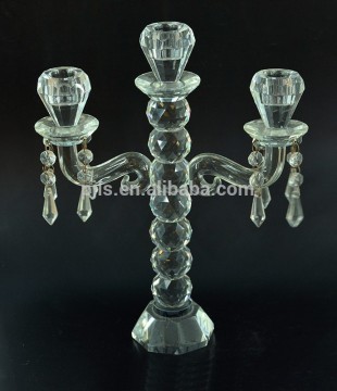 Customized crystal candle holder wedding favors