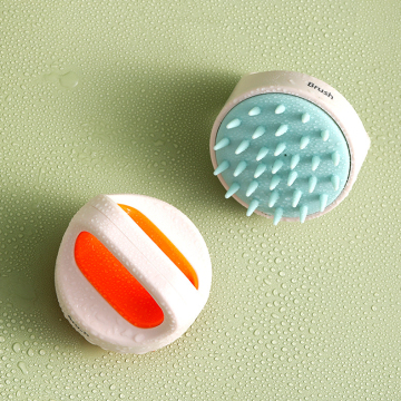Silicone Shampoo Massage Brush for Hair and Scalp