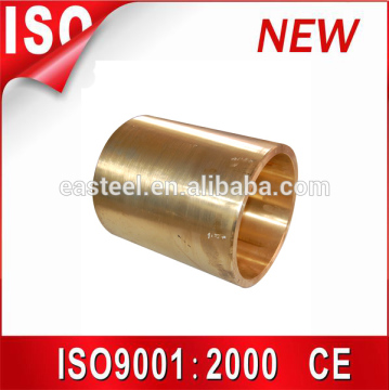customized solid lubricant bronze bushing ,copper flange bearing ,oilless brass bushing