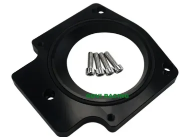 Black Throttle Body Spacer for GM Ls2 Ls6