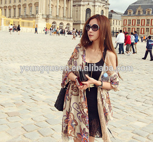 WJ1542 Scarf wholesale national wind fashion scarf beach scarf