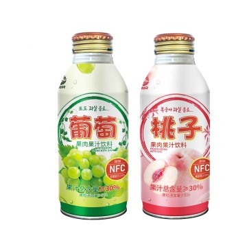 JIUR New Flavors 375ml Grape Peach Fruit Juice for Sale in China