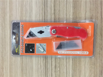 Carbon Steel Foldable Blade Utility Knife