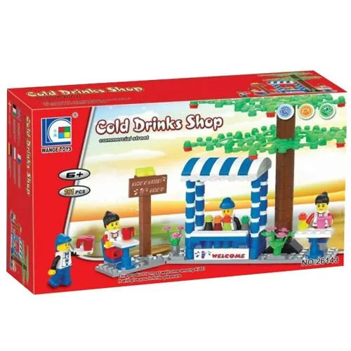 191PCS plastic buliding types of bricks