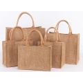 LOGOTO PERDENTE BLANK Jute Tote Bag